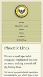 Mobile Screenshot of phoenixlines.com