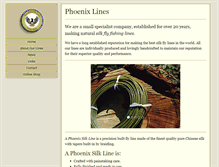 Tablet Screenshot of phoenixlines.com